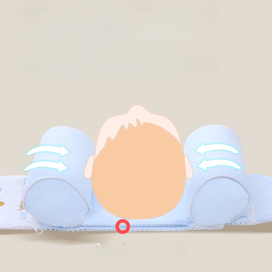 Baby Shaping Head Support Pillow - Assorted Colour